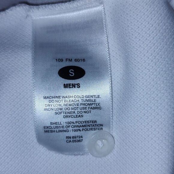 Columbia white PFG omni shade  polo shirt Sz S - Picture 5 of 5
